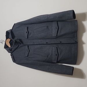 Guess Parka Jacket Men's Full Zip Lined Hooded Coat